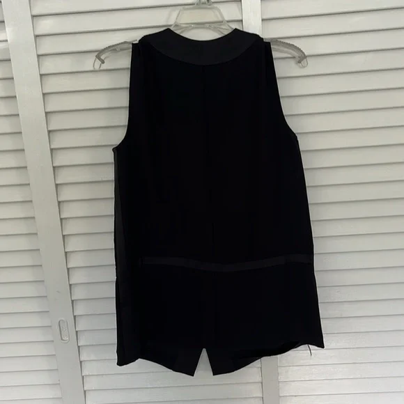 Banana Republic Black Tuxedo Vest - Picture 4 of 4